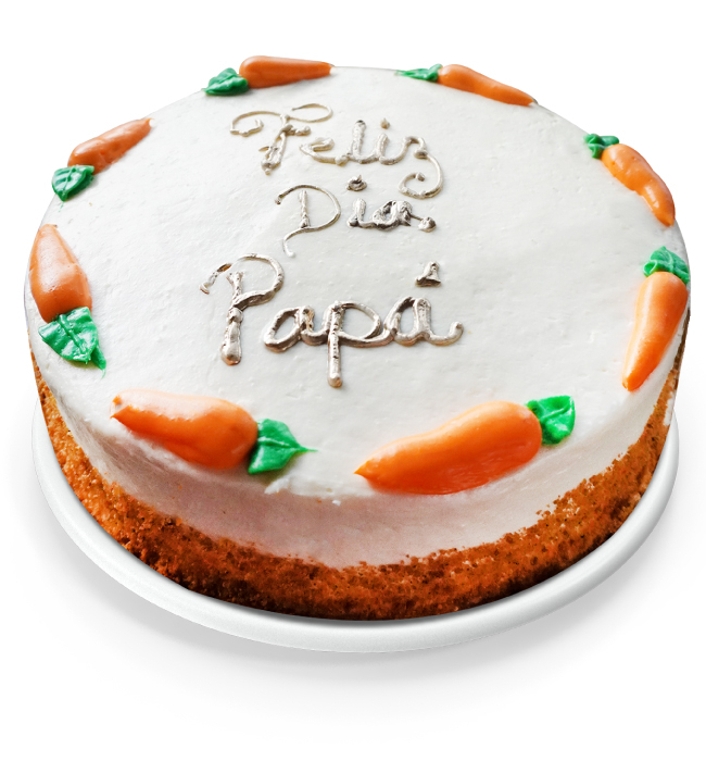 Pastel zanahoria Dad's Edition